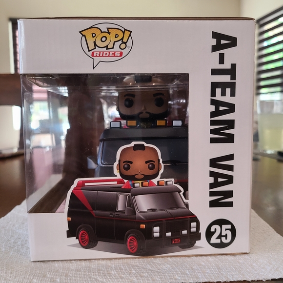 Funko Pop! Rides A-Team Van with Black and Red Design - Picture 3 of 8